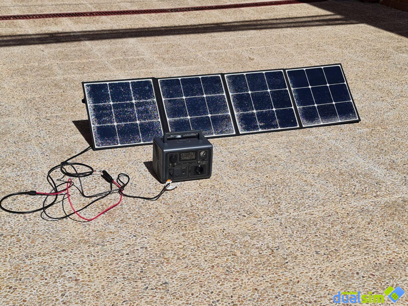 Prueba práctica de la central eléctrica Bluetti EB3A con panel solar de 200  W: Un pequeño cubo de energía -  Analisis